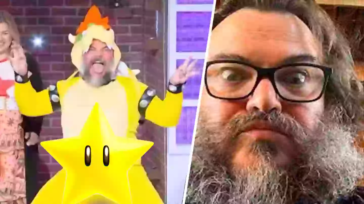 Jack Black’s NSFW Bowser outfit censored by talk show
