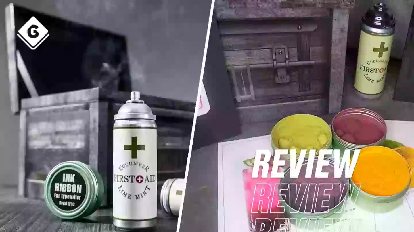 Resident Evil First Aid Drink Collector’s Box review - Itchy Tastes Good