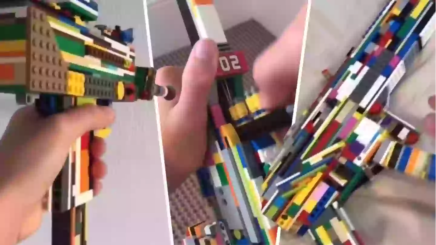 Here’s What Reloading A Gun Made Of LEGO Looks Like