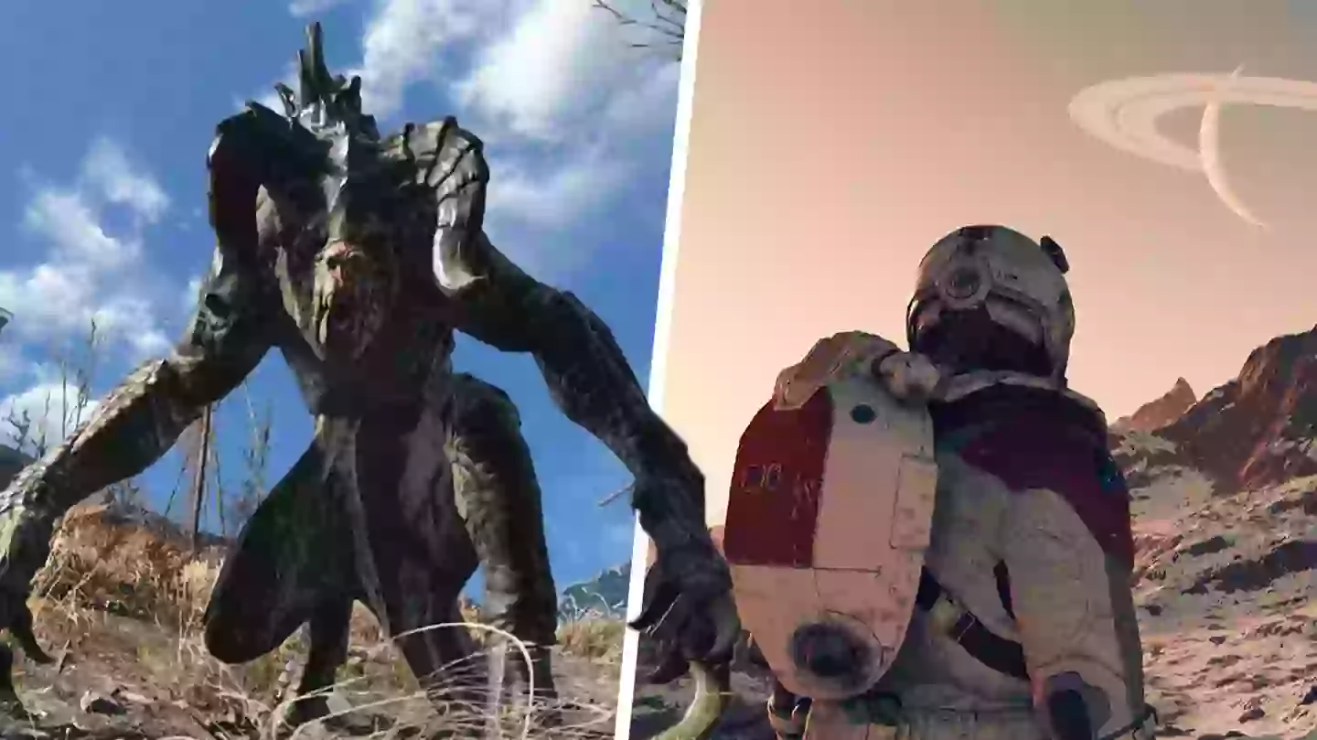 Starfield has a horrifying alien monster to rival Fallout’s Deathclaws