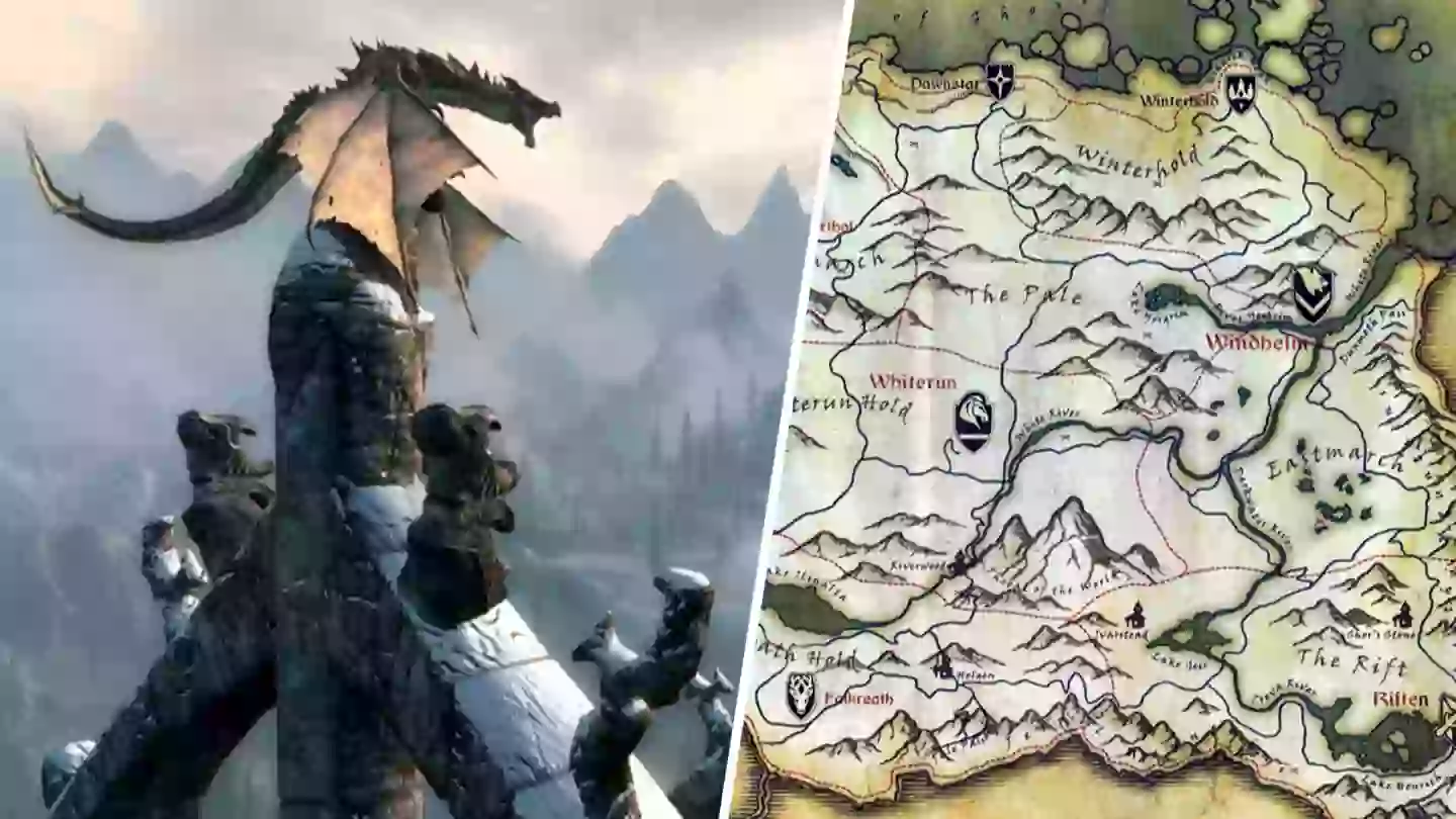 Skyrim’s map has a massive secret you definitely missed