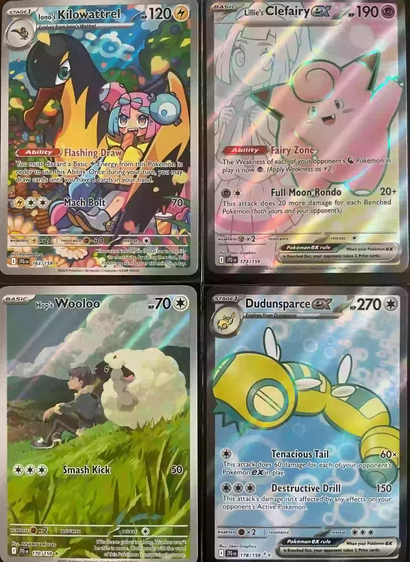 Pokemon TCG Journey Together Illustrated Rares