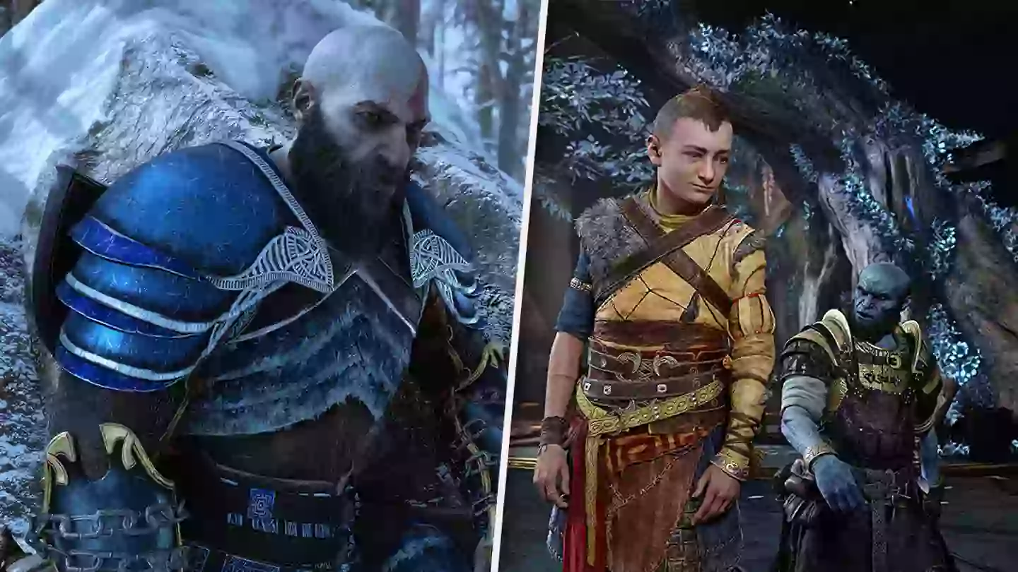 God of War Ragnarök players only just realised this feature gives them free health