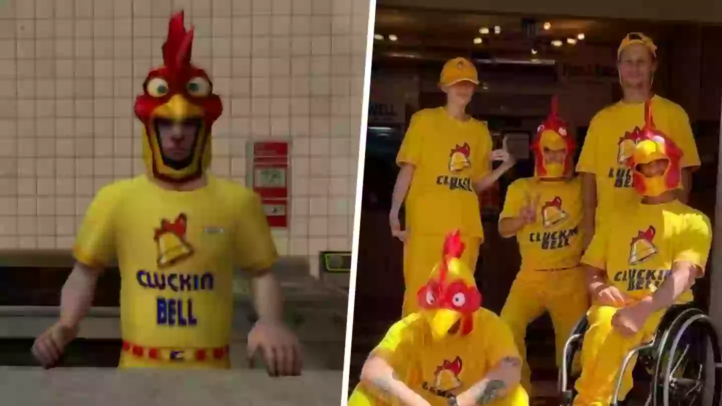 GTA IRL Cluckin' Bell restaurant shut down by Rockstar lawyers