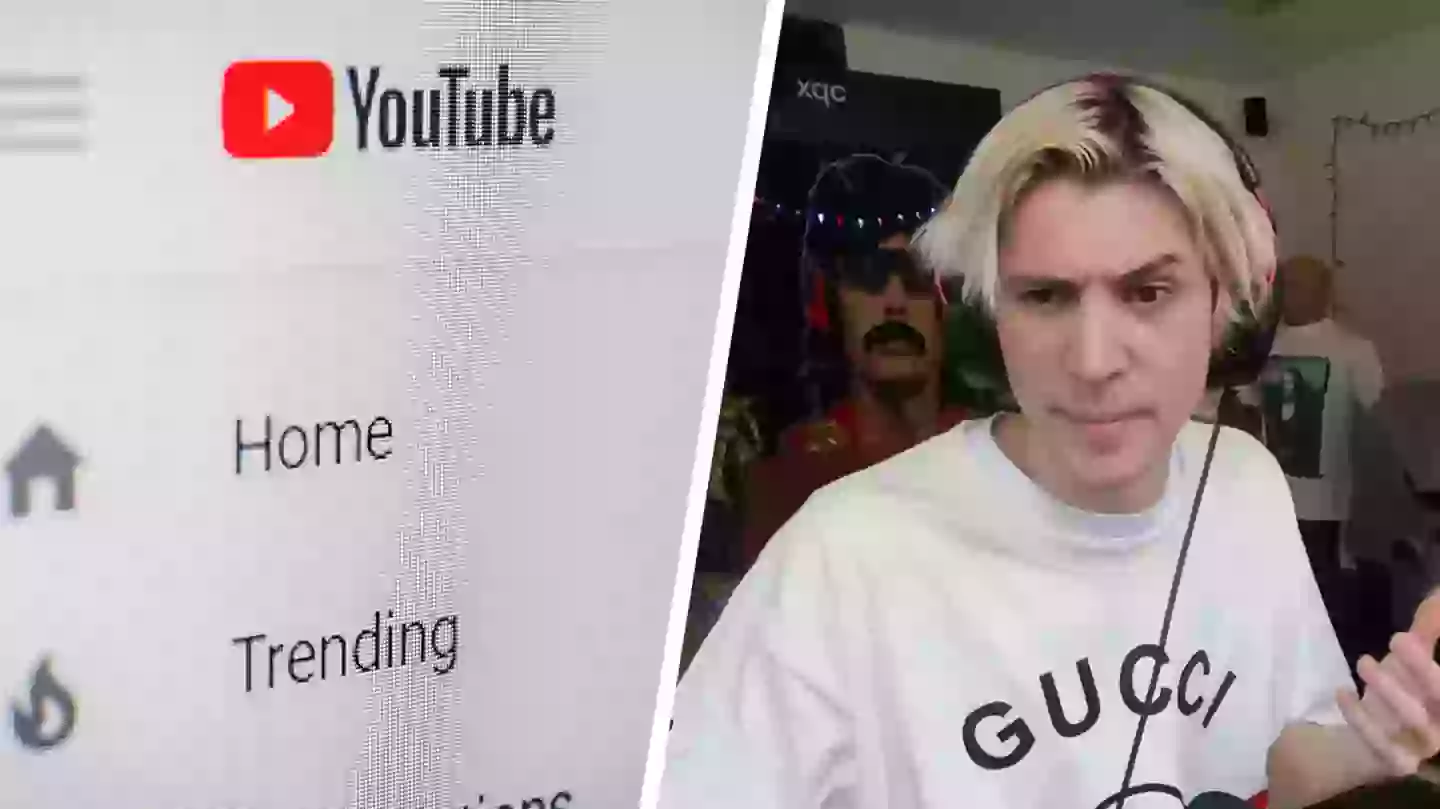 xQc’s YouTube channel terminated, leaving streamer shocked
