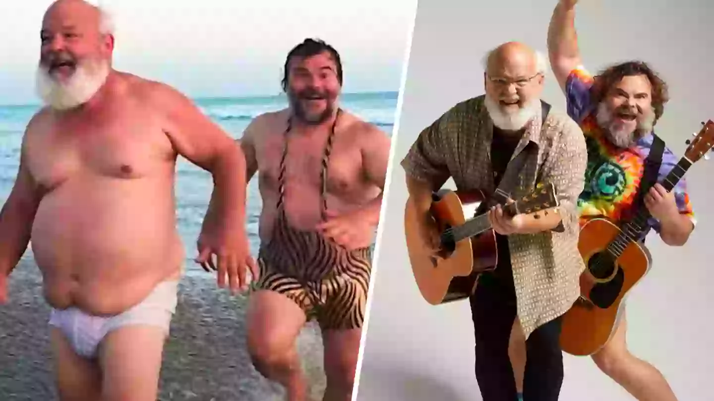 Jack Black and Kyle Gass go full Baywatch in brilliant new Tenacious D video