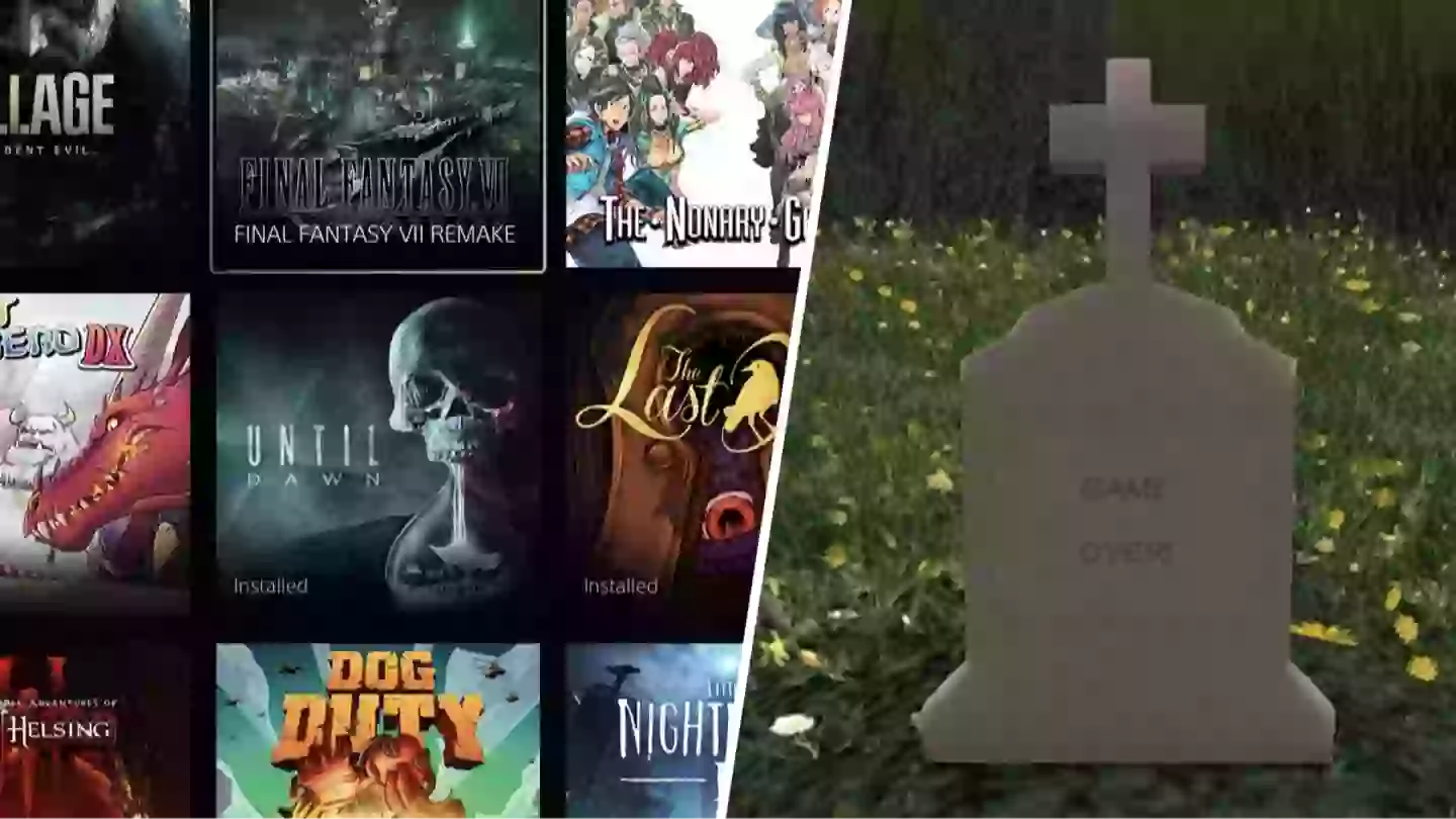 PlayStation users horrified to learn what happens to their digital games when they die