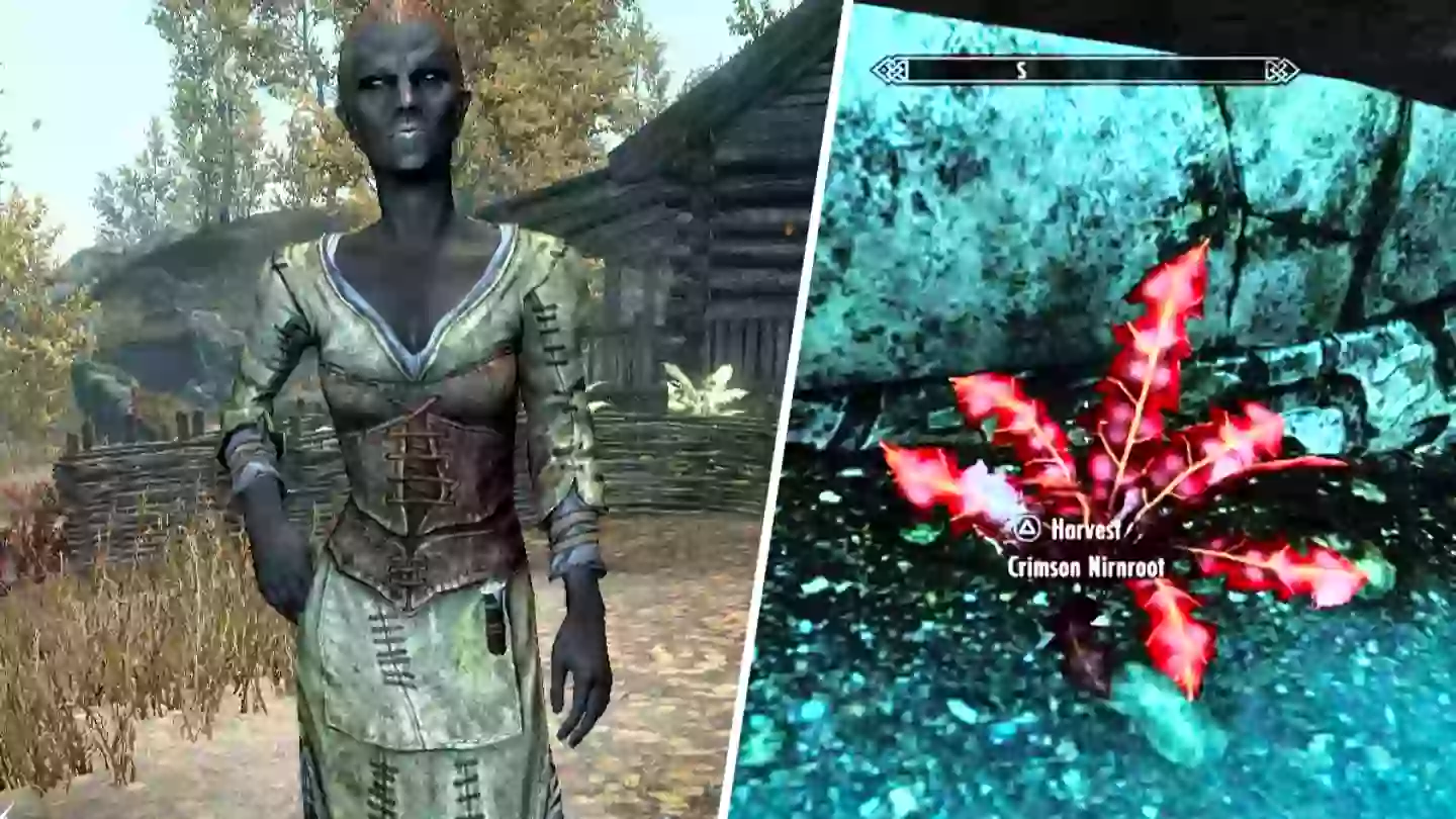 Skyrim’s Crimson Nirnroot collection quest can burn in hell, fans agree
