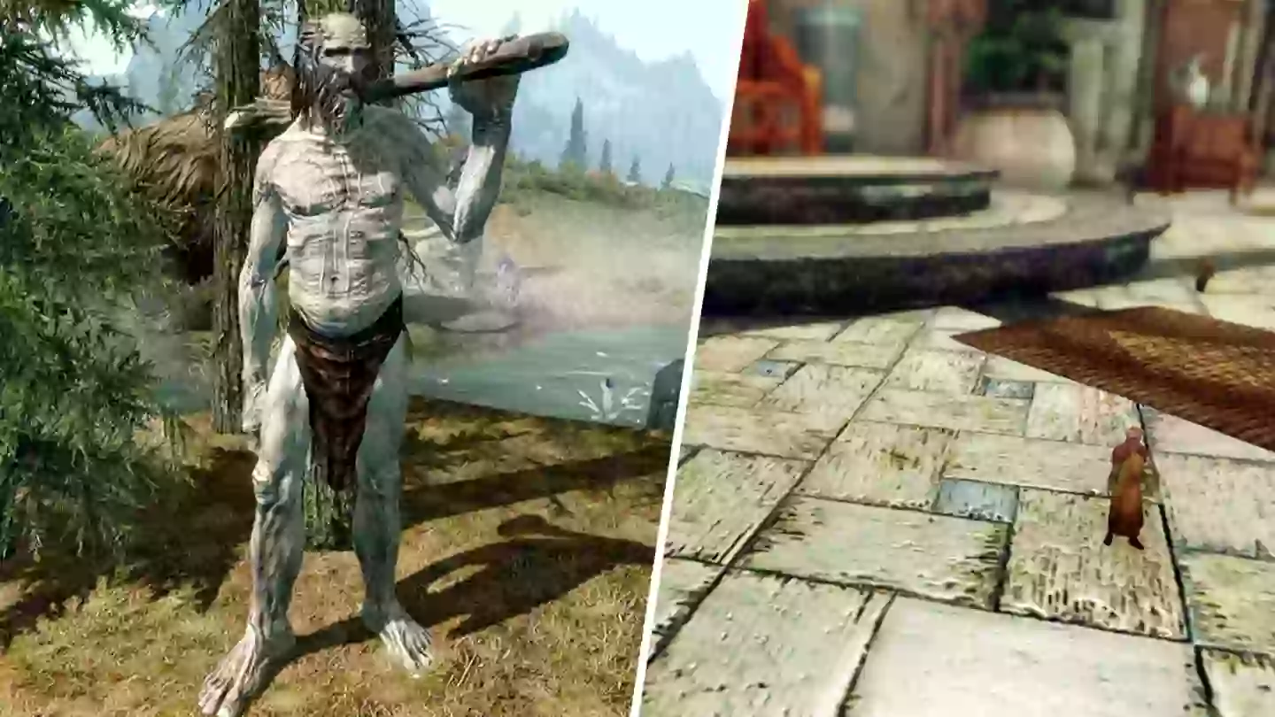 Skyrim gets 10 times bigger in free download you can check out now