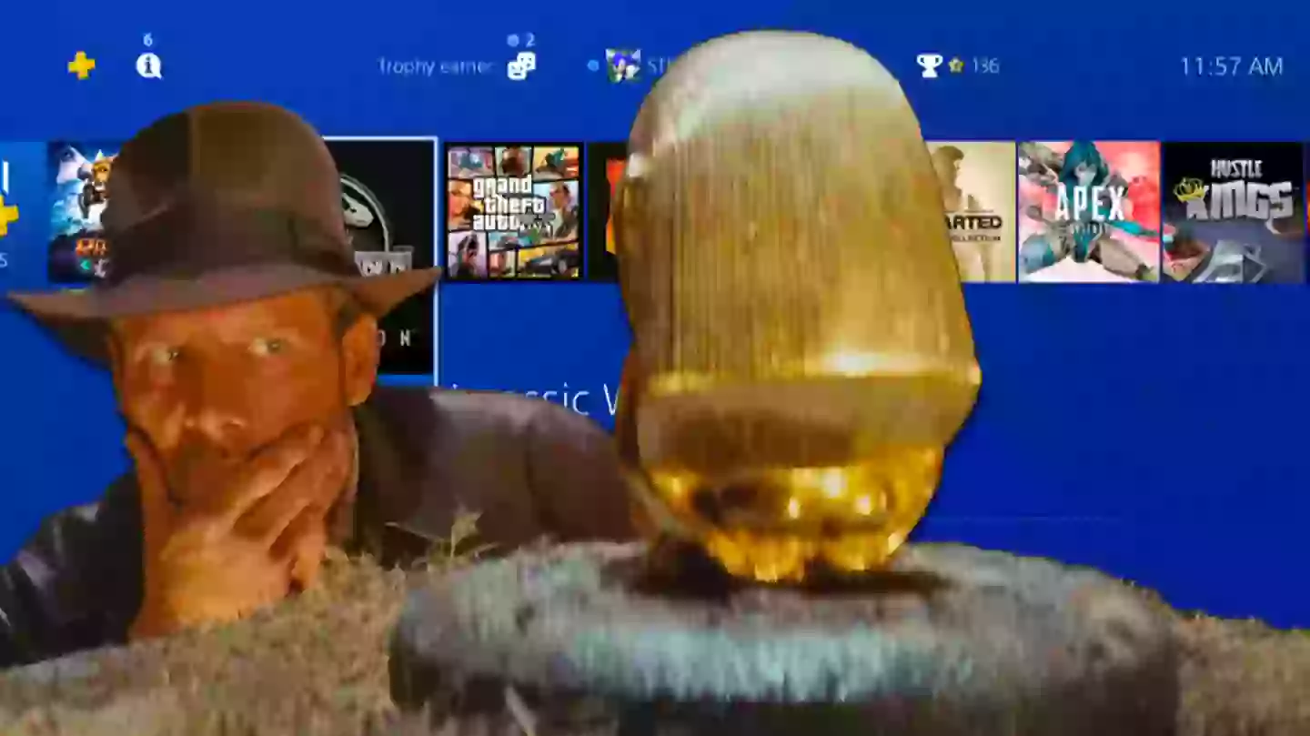 Guy finds an incredibly rare game on his aunt’s PlayStation