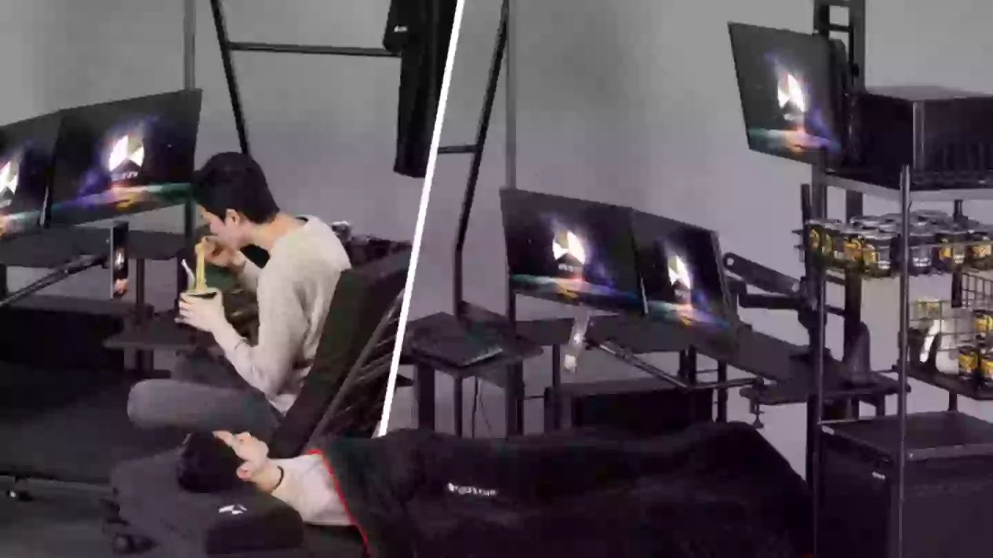 This Gaming Bed Is The Ultimate Setup For “Depraved Gamers”
