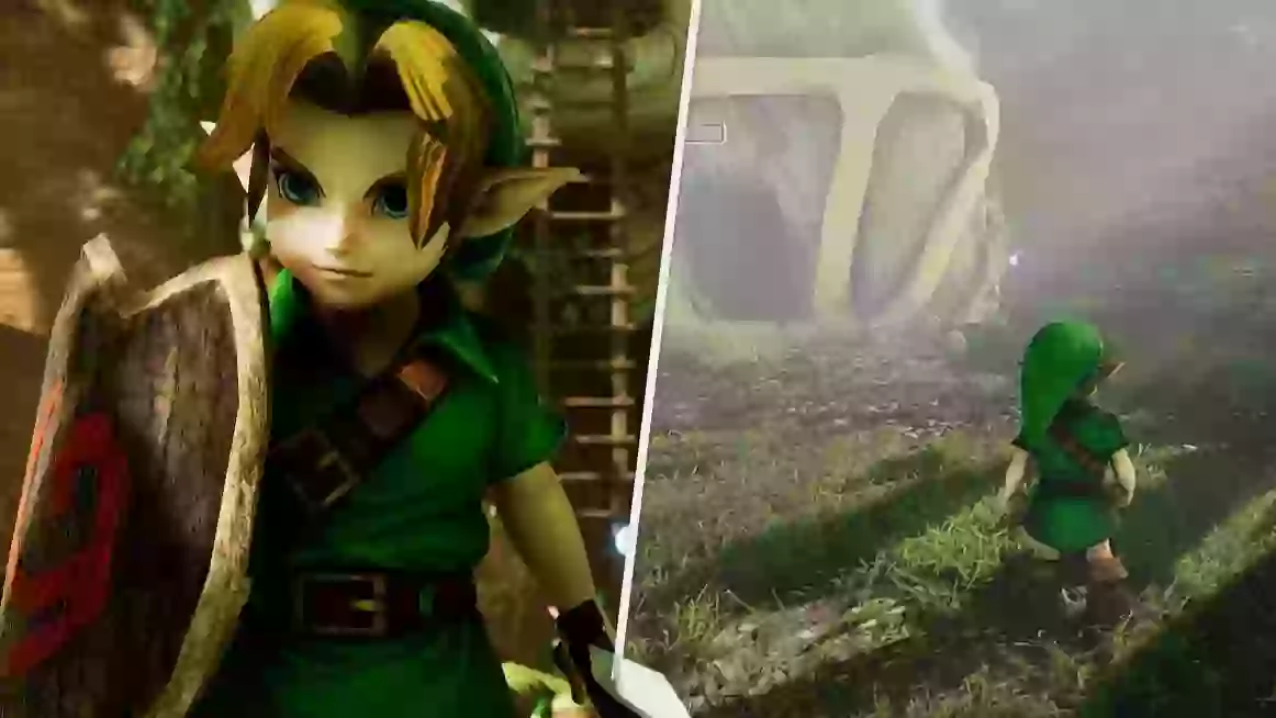 This ‘Zelda: Ocarina Of Time’ Remake Is So Gorgeous I Want To Cry