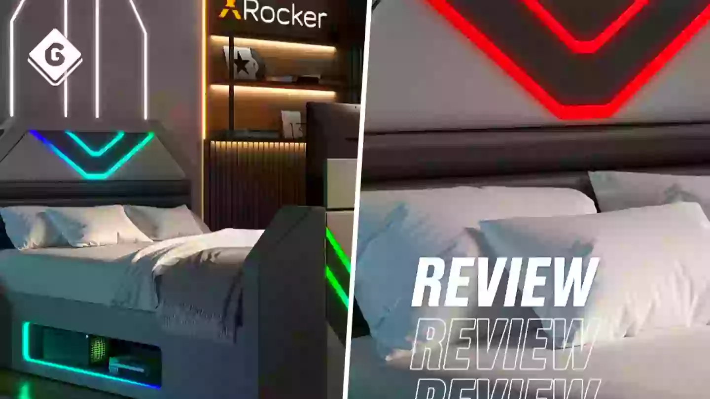 X Rocker Nebula Ottoman TV Bed Review: Together in electric dreams