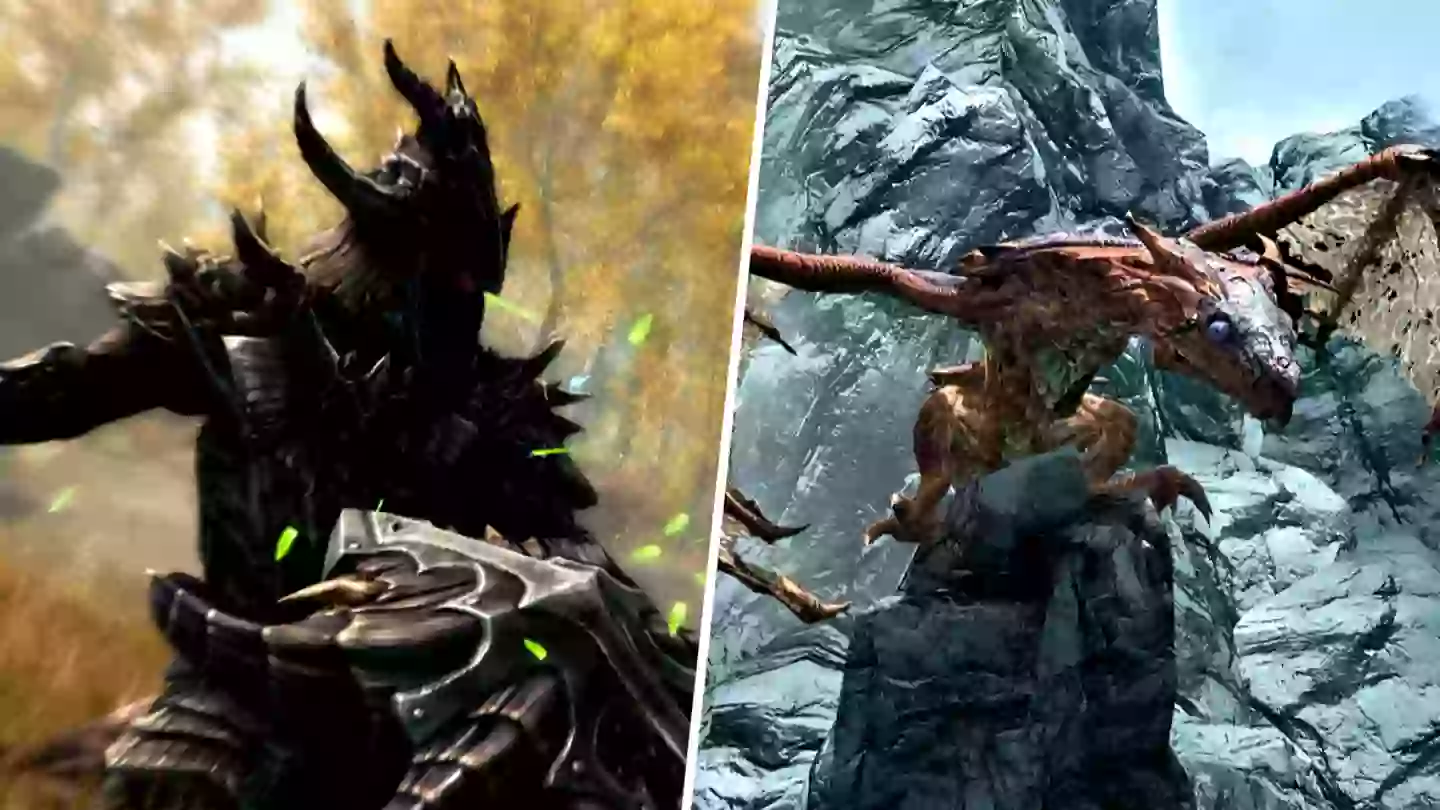 Skyrim’s dragons have a secret we’ve never seen before