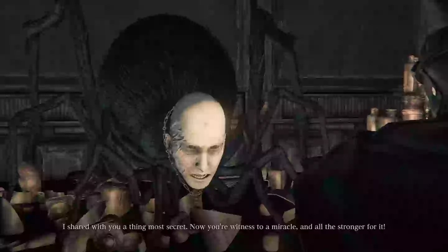 Patches as a spider in Bloodborne /