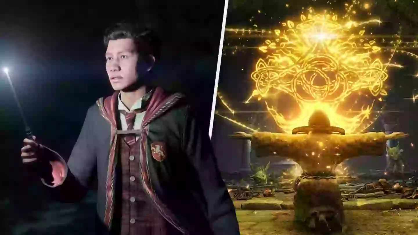 Elden Ring has more spells than Hogwarts Legacy, strangely enough