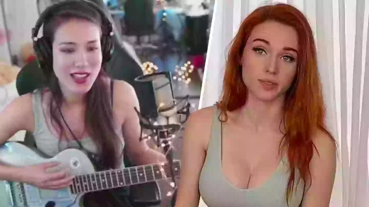 Amouranth says she ‘baited’ Indiefoxx into a permanent Twitch ban