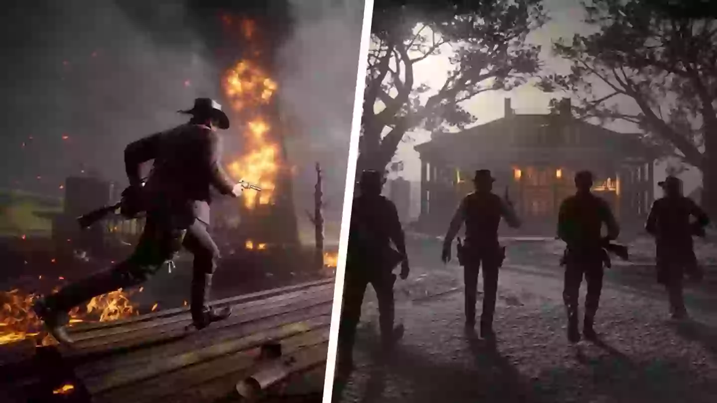 Red Dead Redemption 2’s Braithwaite Manor assault hailed as one of gaming’s coolest moments