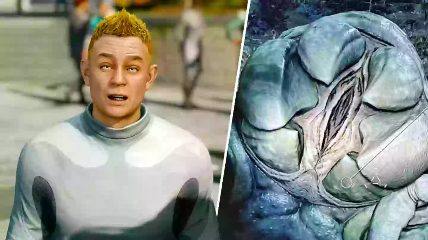 Starfield player finds seriously NSFW alien