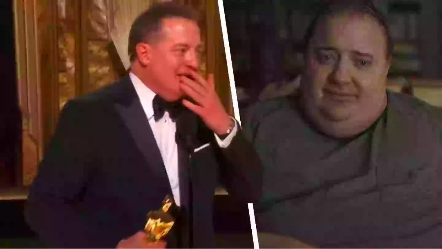 Brendan Fraser wins Best Actor Oscar, internet explodes with joy