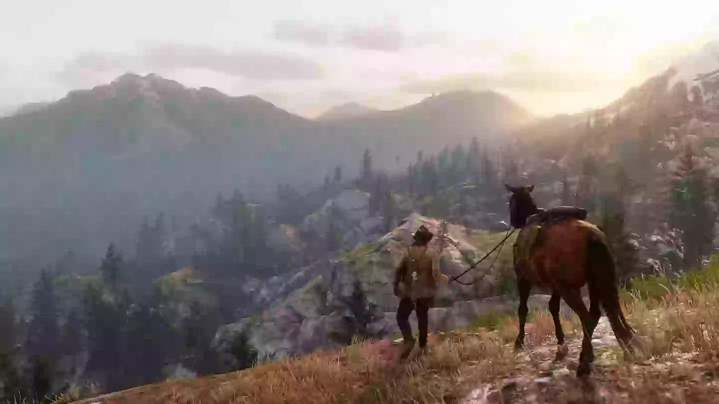 Red Dead Redemption 2 is an undeniably gorgeous game, even without any new-gen optimisations. /