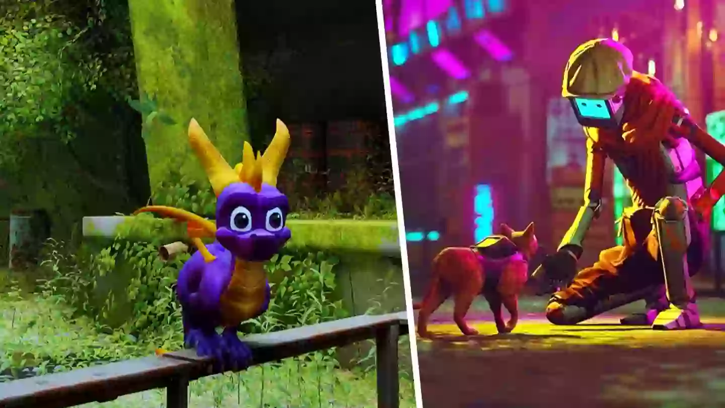 ‘Stray’ Mod Lets You Play As Spyro The Dragon