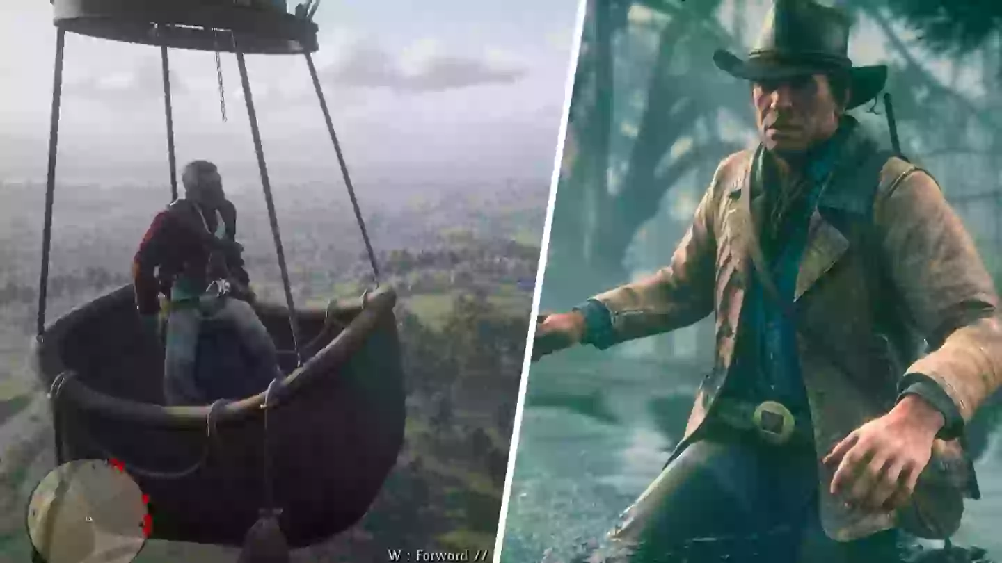 Red Dead Redemption 2’s hot air balloon vehicle is a game-changer