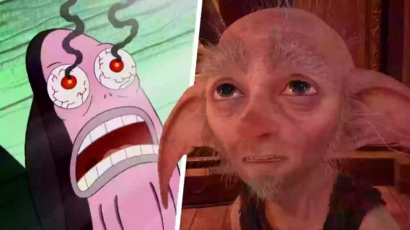 Hogwarts Legacy player catches naked House Elf and oh my god