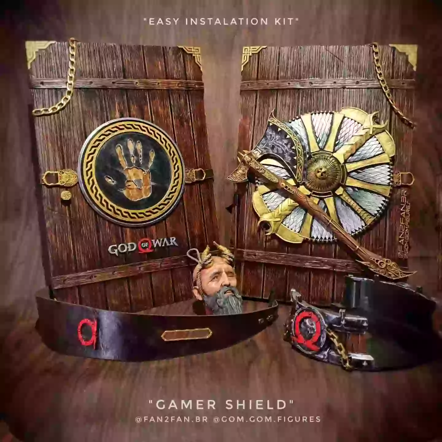 The God Of War “Gamer Shield” case /