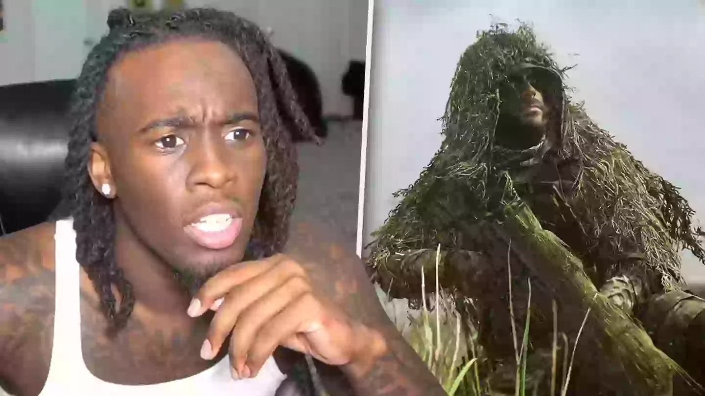 Twitch star Kai Cenat loses it at racist Modern Warfare 2 chat mid-broadcast