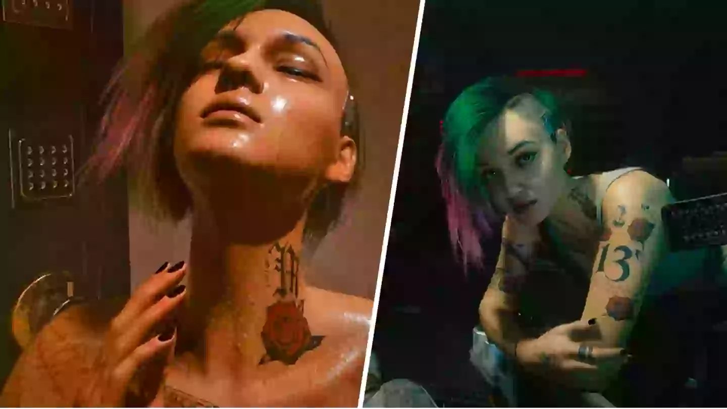 Cyberpunk 2077 fan obsessed with Judy shower scene, but not for reason you’d think