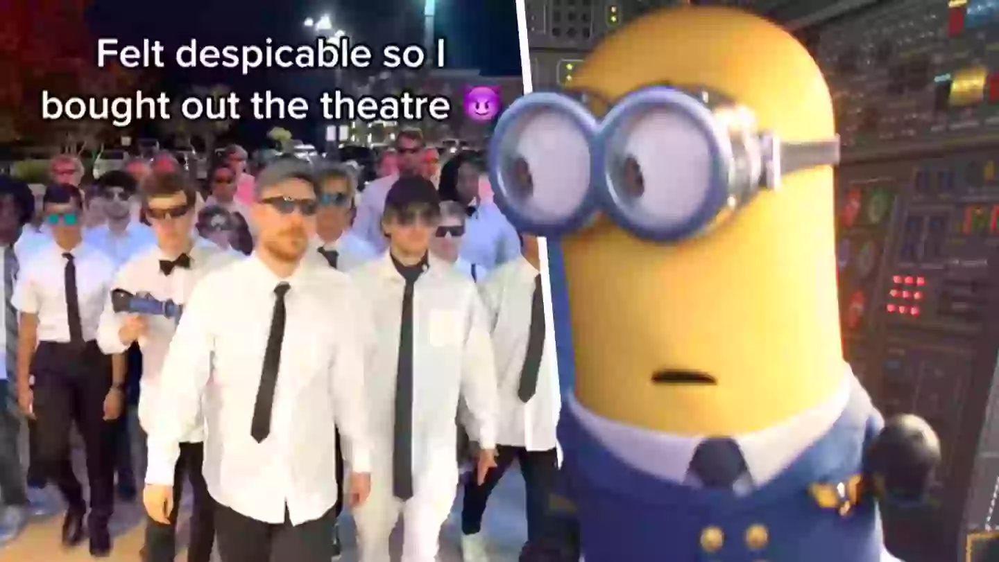 YouTuber Buys Out Whole Cinema To Watch ‘Minions: The Rise Of Gru’