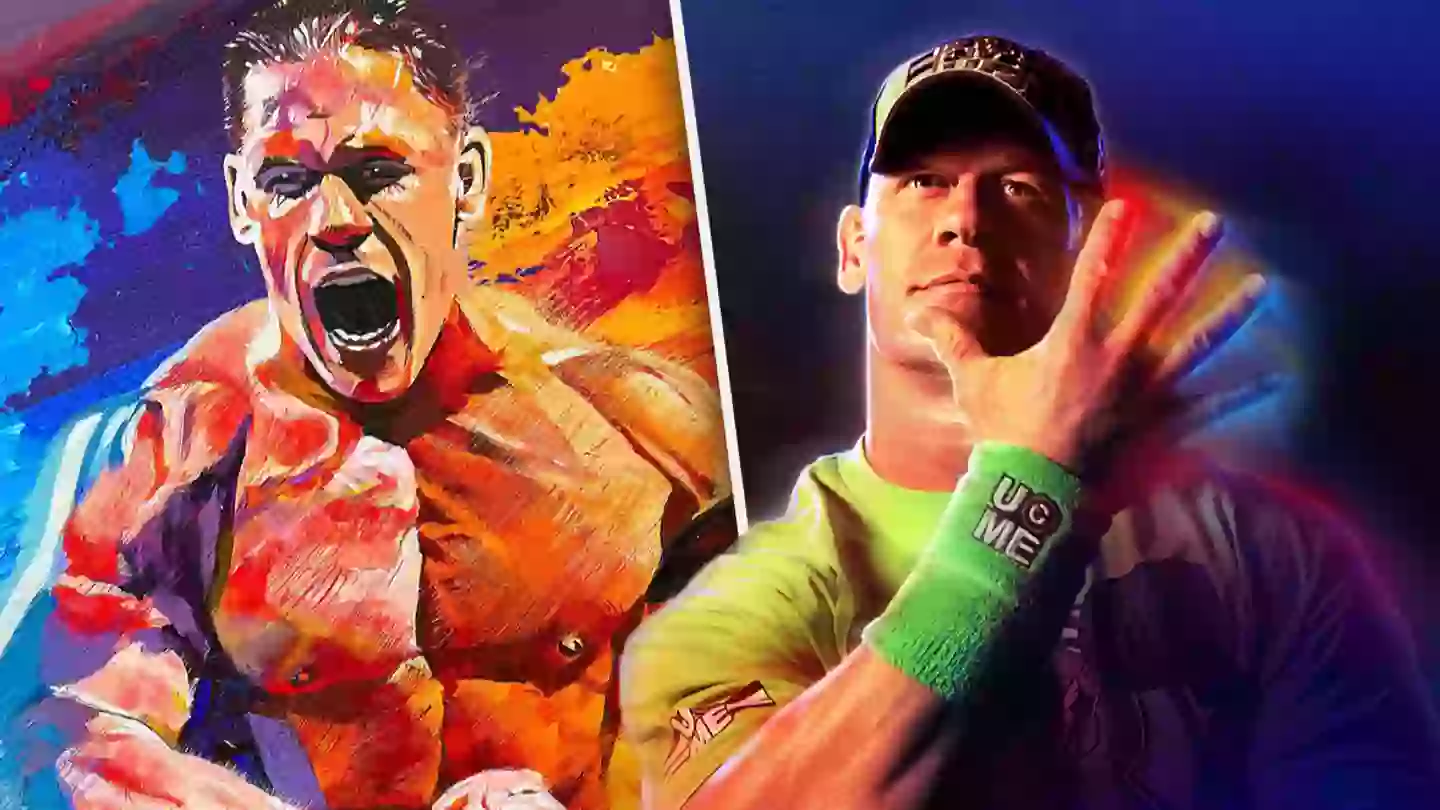 WWE 2K23 is just a blank cover this year, weird