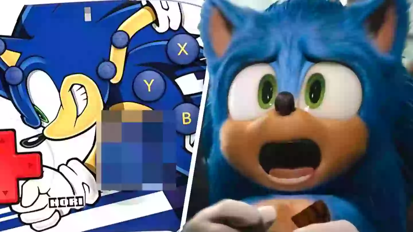 Unfortunate Controller Design Gives Sonic Genitals