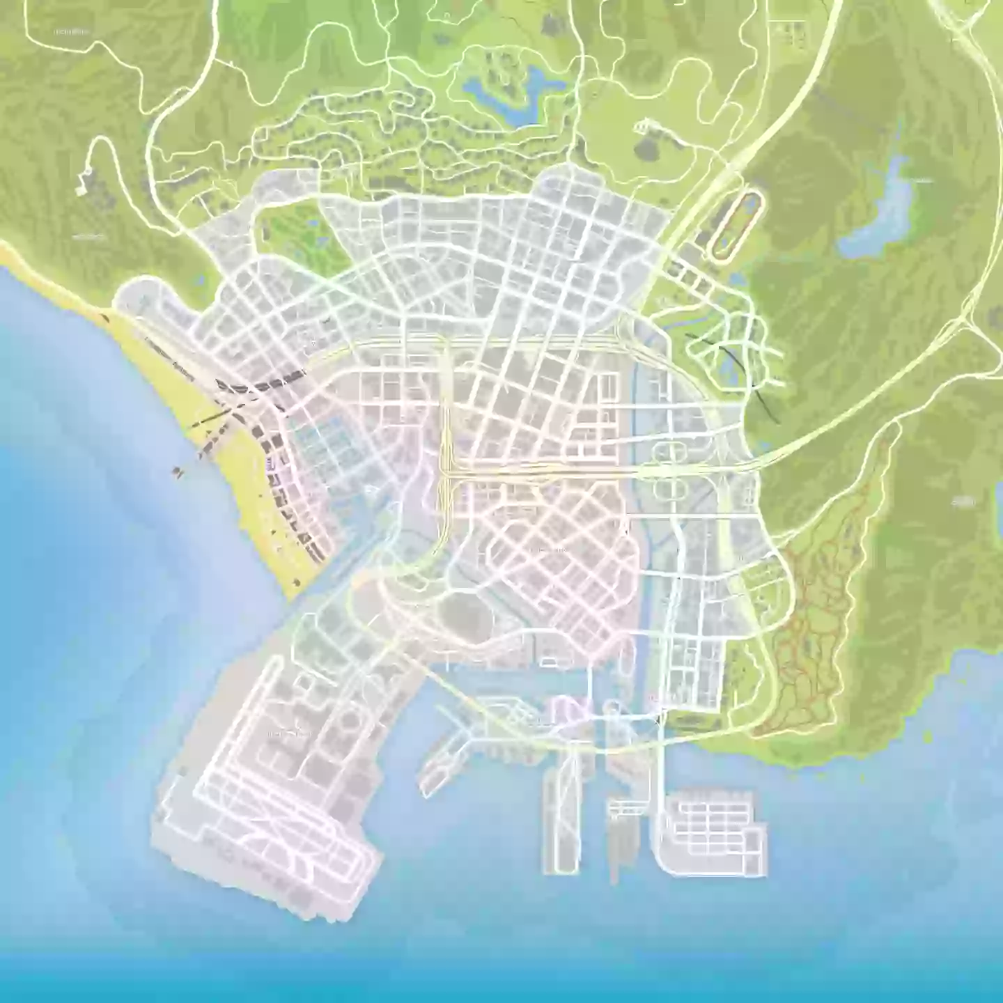 GTAV map