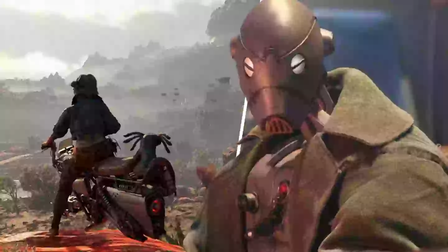 The Star Wars Outlaws droid is hot, I get it now