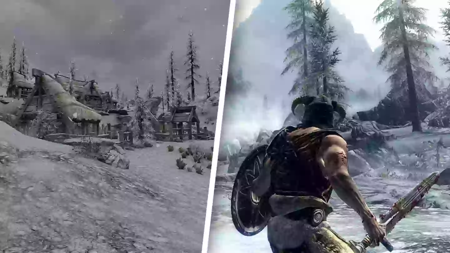 Skyrim becomes zombie survival horror in massive new map overhaul
