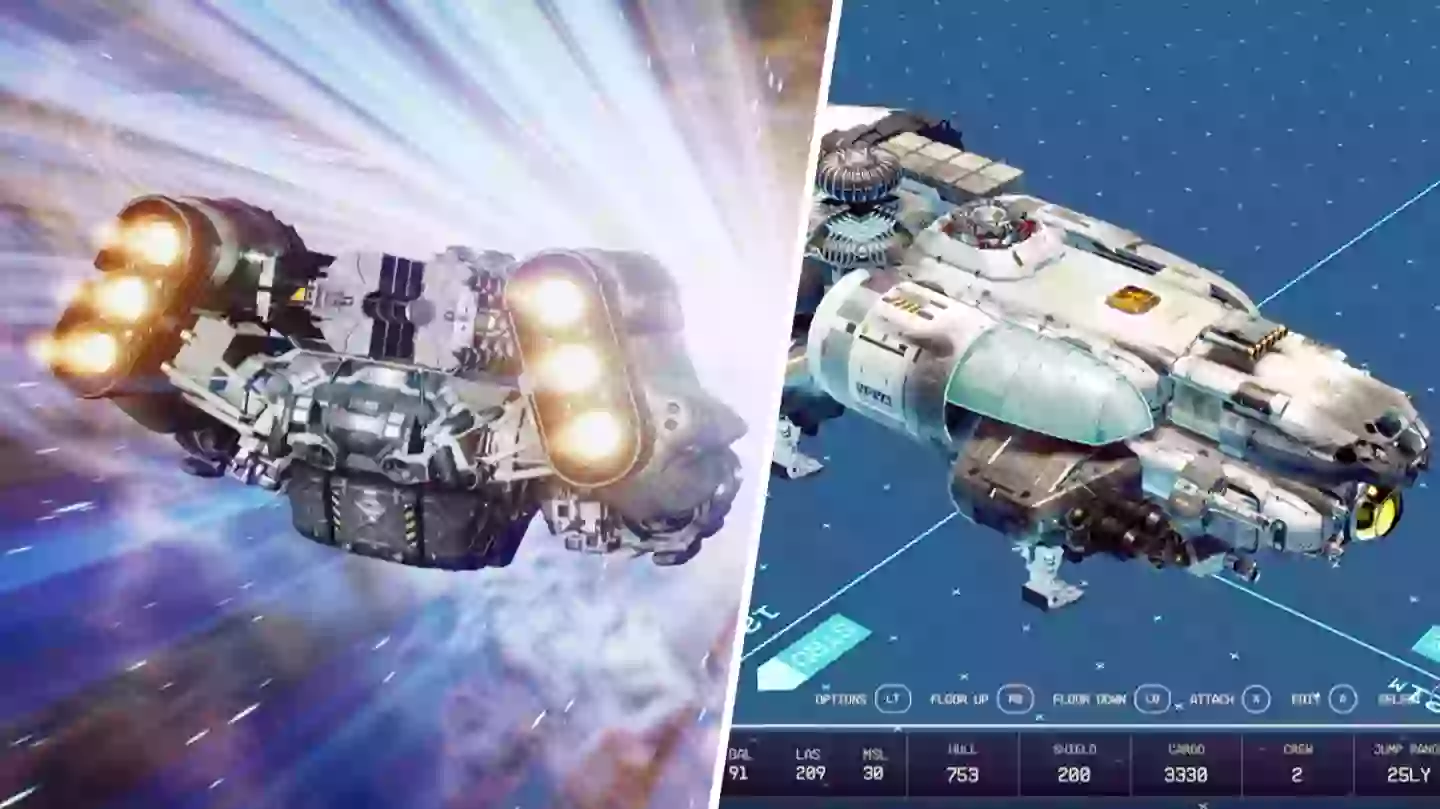 Starfield players have already started building their ships