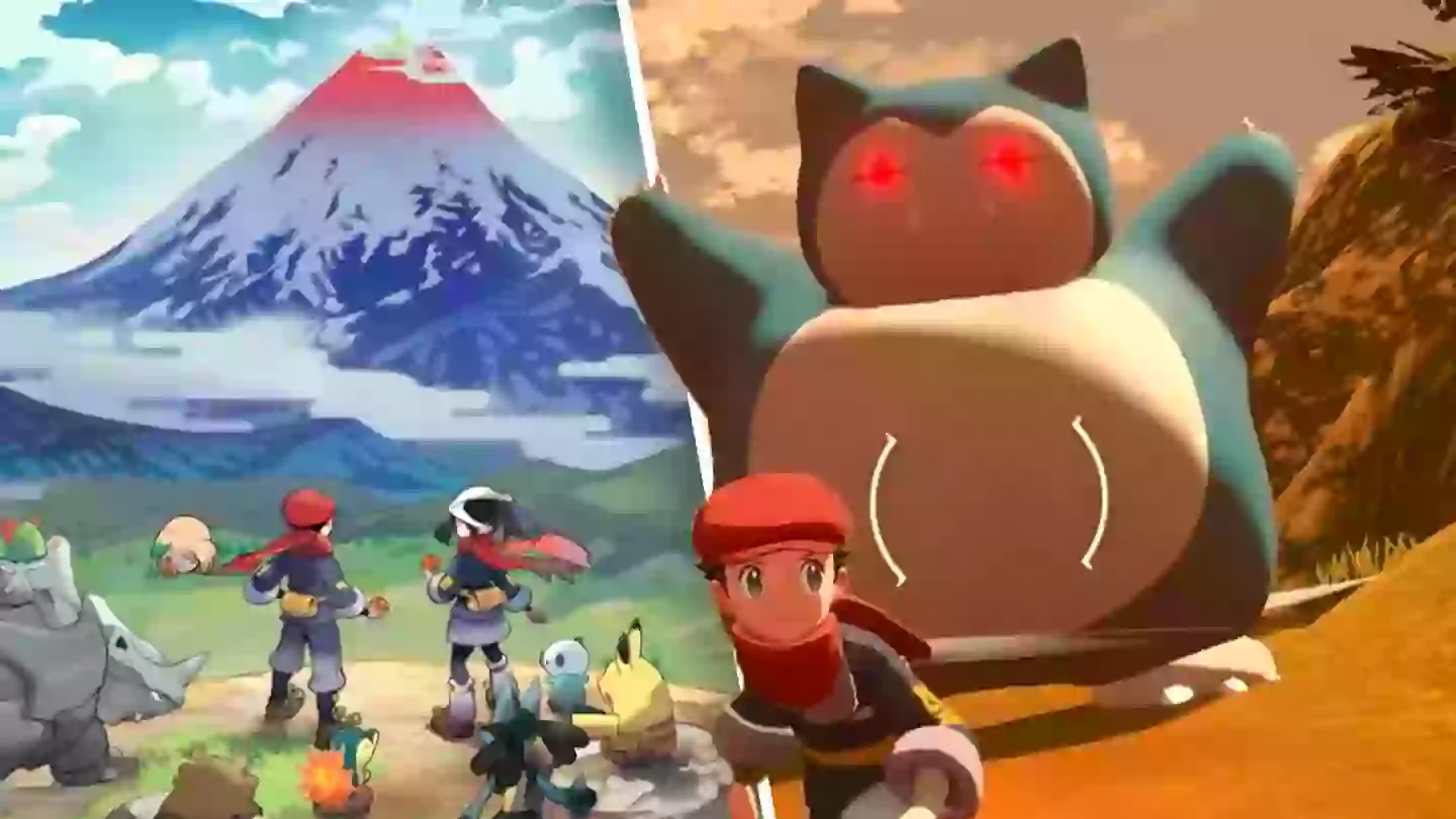 New ‘Pokémon Legends: Arceus’ Footage Shows Snorlax Out For Blood