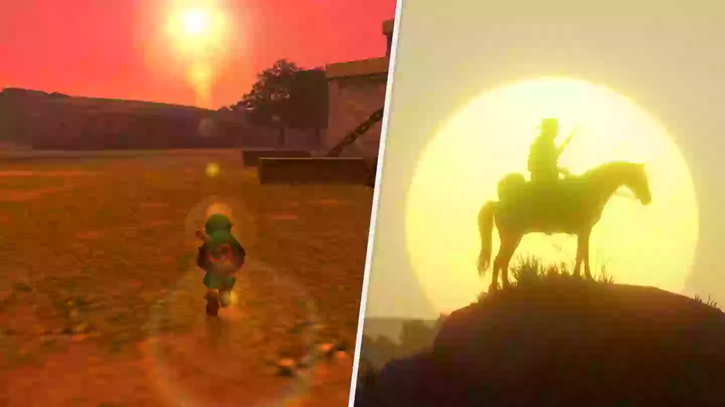 You Just Can’t Beat A Good Video Game Sunset