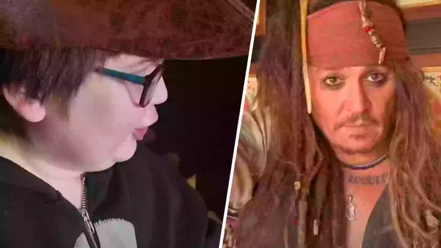 Johnny Depp surprises terminally ill boy with PS5 for Christmas in character as Jack Sparrow