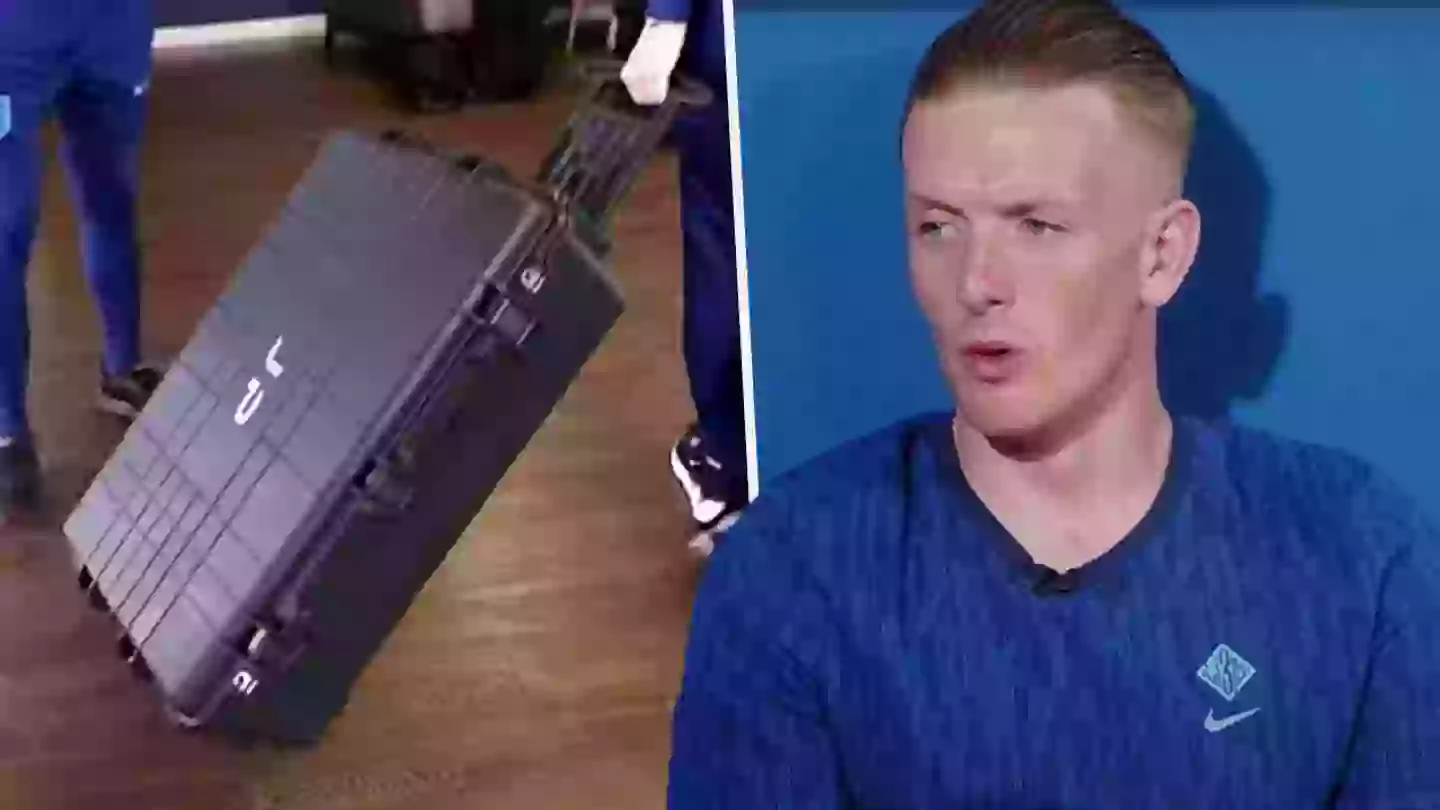Jordan Pickford had his gaming rig shipped to Qatar to get ‘the best frames’