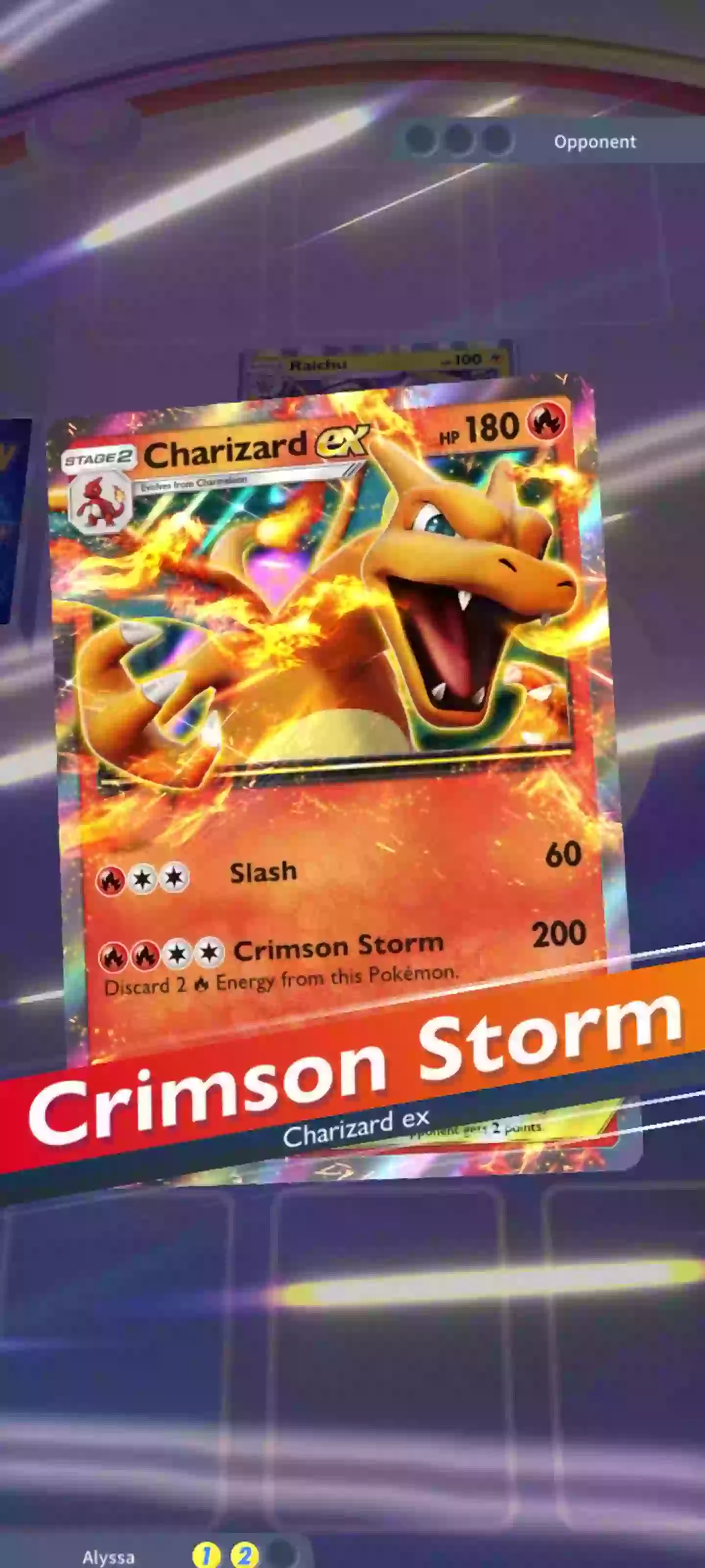 Charizard ex in Pokémon TCG Pocket |