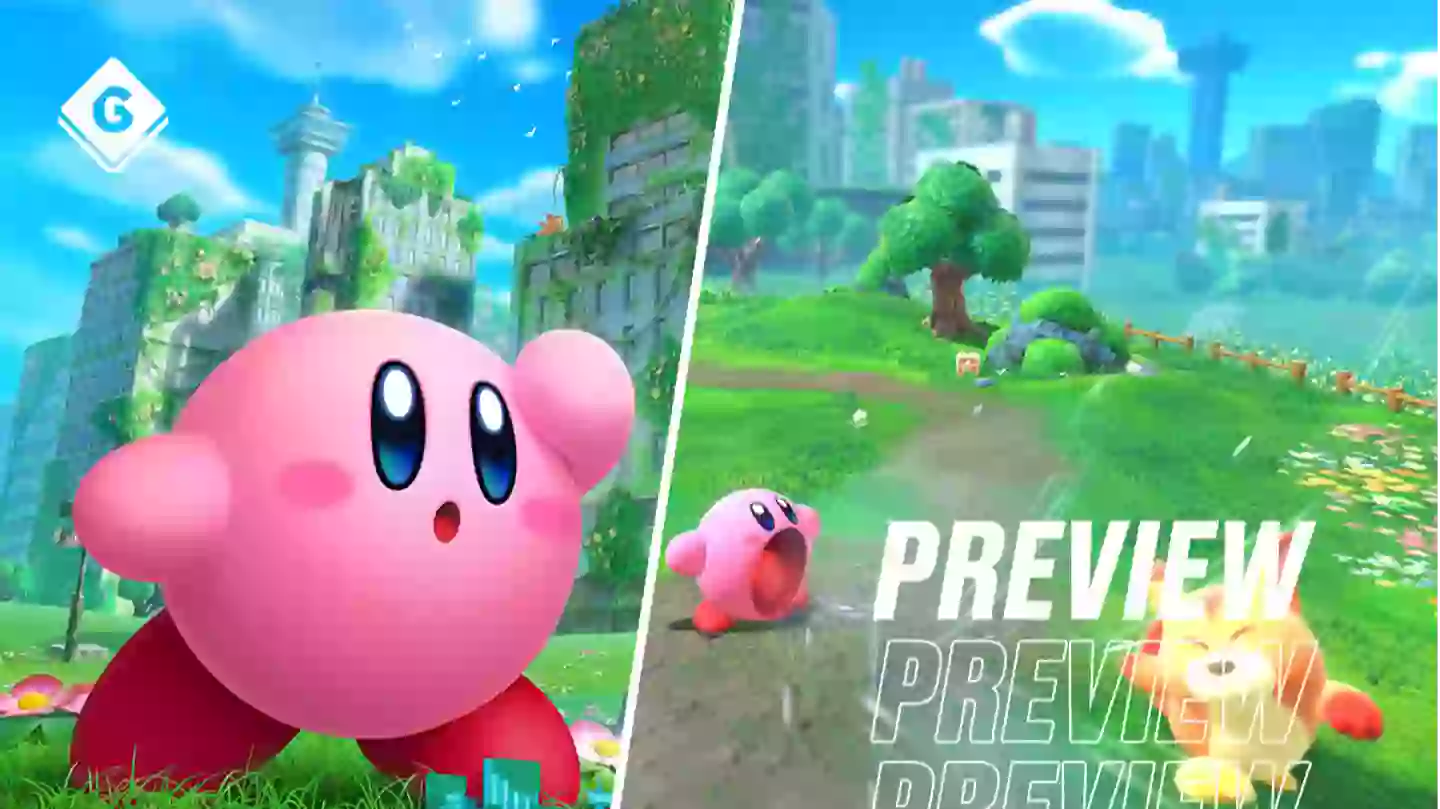 ‘Kirby And The Forgotten Land’ Preview: Sumptuous Sun-Kissed Goodness For Nintendo Switch