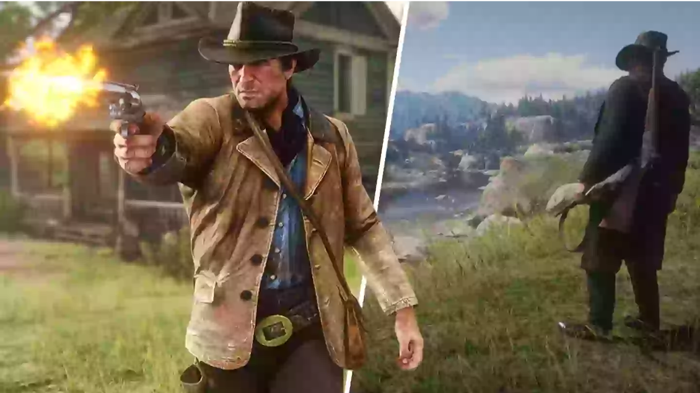 Red Dead Redemption 2 player kidnaps 130 NPCs, runs them over with a train