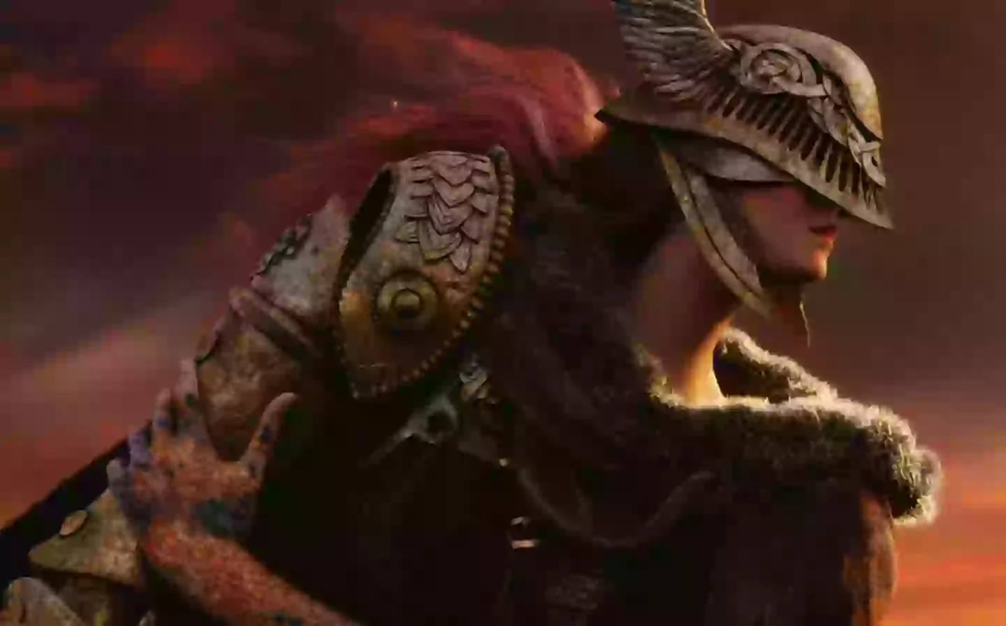 Malenia, Blade of Miquella was used in early promotional material for Elden Ring /