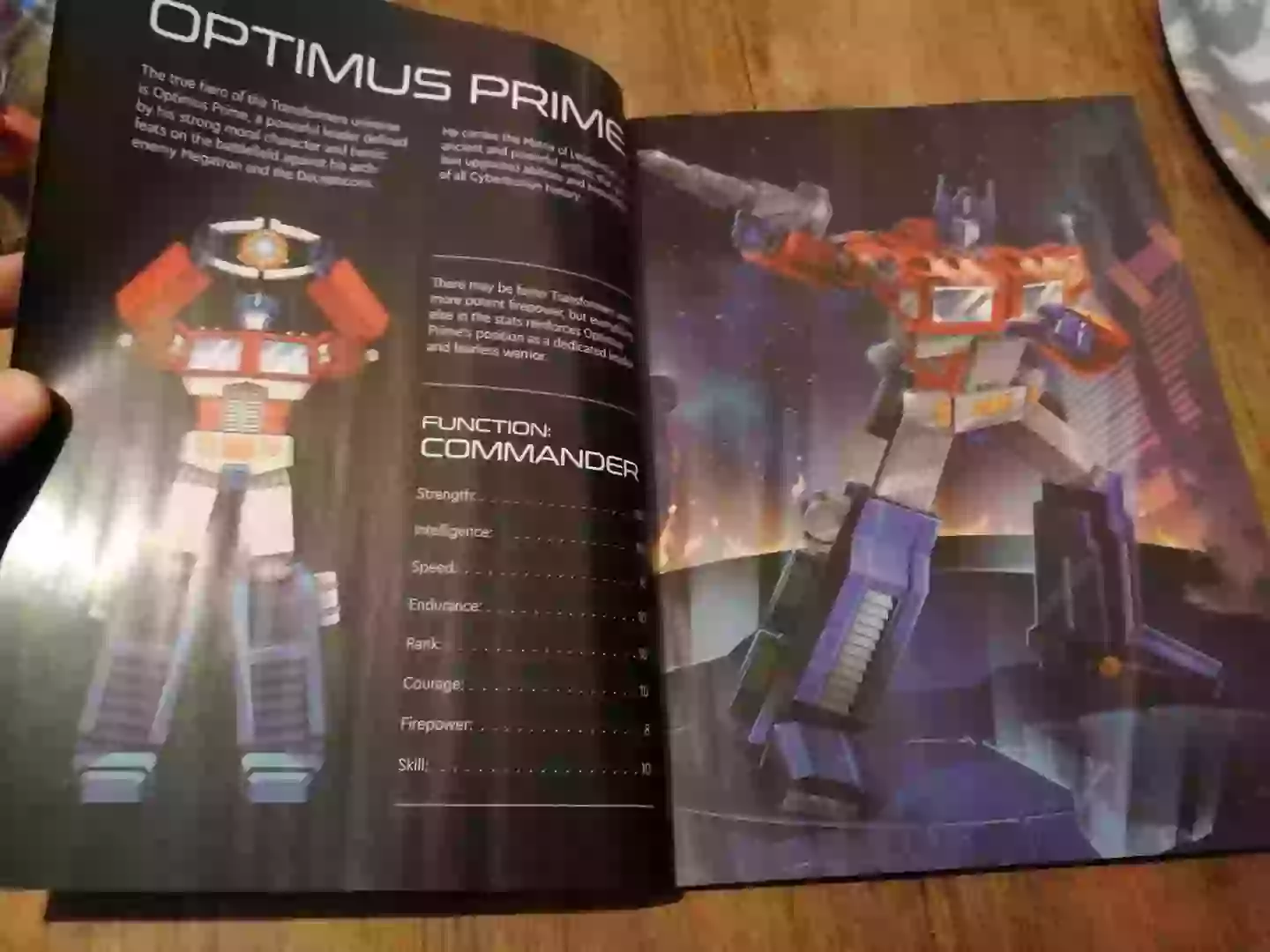 The accompanying instruction book is full of info