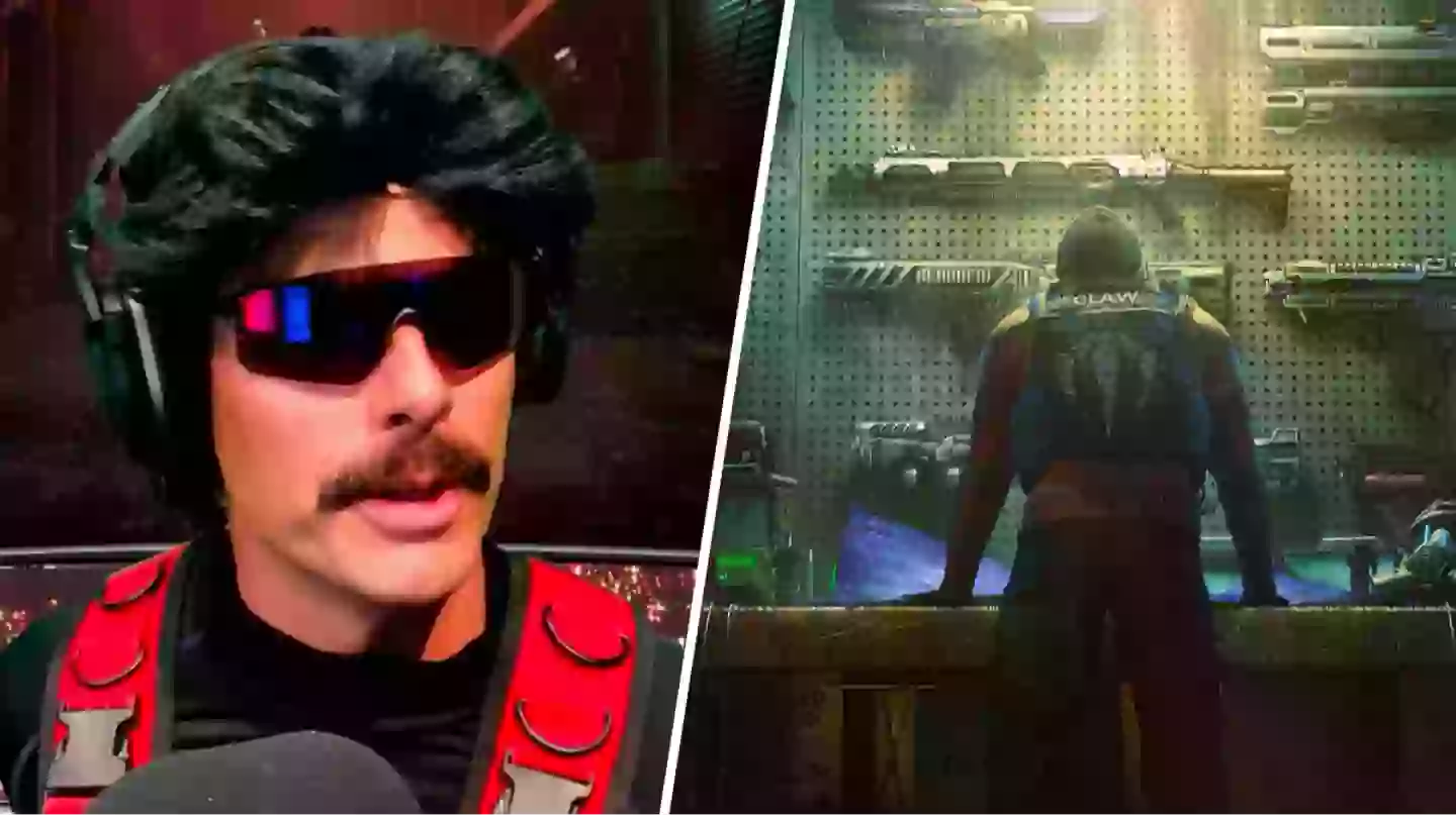 Dr DisRespect rages at his own video game