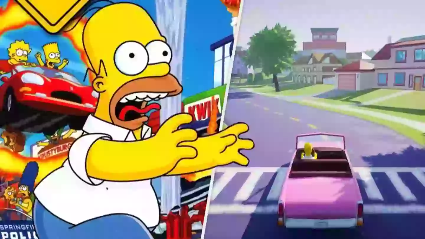 ‘Simpsons Hit And Run’ Gets Stunning Open World Remake