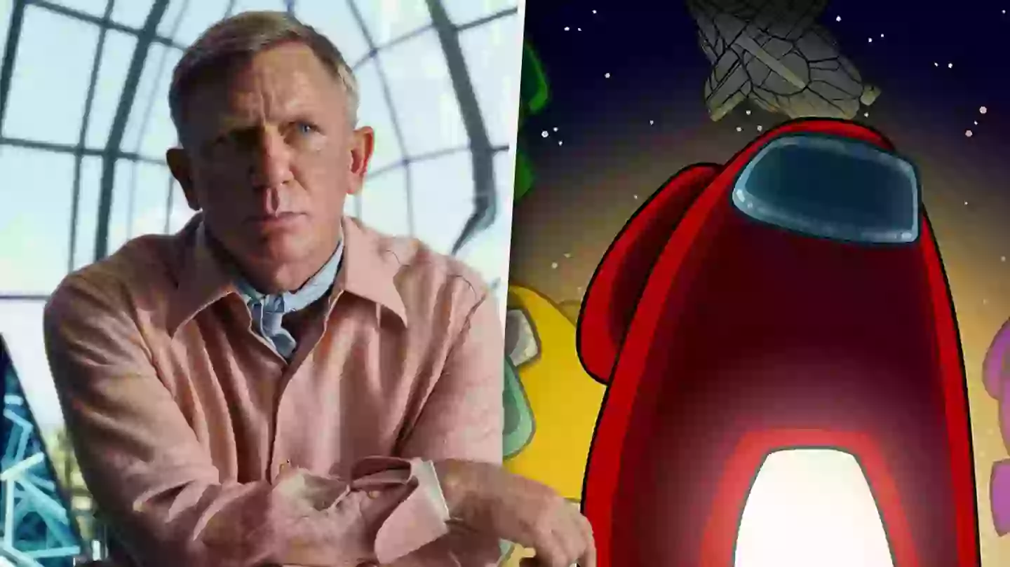 Netflix’s Knives Out sequel just included a hilarious Among Us reference